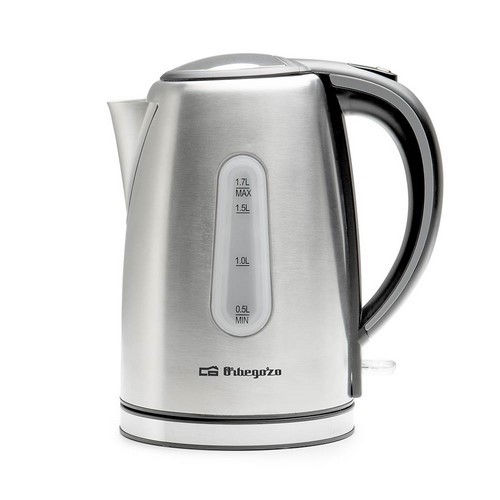 HERVIDOR AGUA ORBEGOZO KT6024 INOX 1.7L